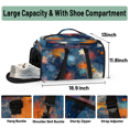 thumbnail image 2 of Large Capacity Duffle Backpack with Shoe &Laptop Compartment,Waterproof 3-Way Travel Bag for Gym,Weekends,Work, 2 of 7