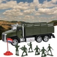 thumbnail image 4 of Vehículos militares juguete ANGGREK coche tracción hacia atrás aleación plástico 3 años+, 4 of 8