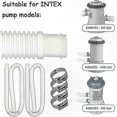 thumbnail image 3 of 2-Pack Pool Hose Replacement for Above Ground Swimming Pools and Filter Pumps, 3 of 5