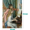 thumbnail image 3 of Antelope - 1000 Piece Puzzle for Adults, Two Young Girls at the Piano, by Pierre-Auguste Renoir, 1892 - Officially Licensed, Jigsaw Puzzles 1000 Pieces, High Resolution, Matte Finish, No Dust, 3 of 8