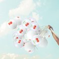 thumbnail image 4 of Toyvian 10pcs 12-inch Cherry Pattern Latex Balloons Lovely Balloons Home Decoration for Party Birthday Festival, 4 of 6