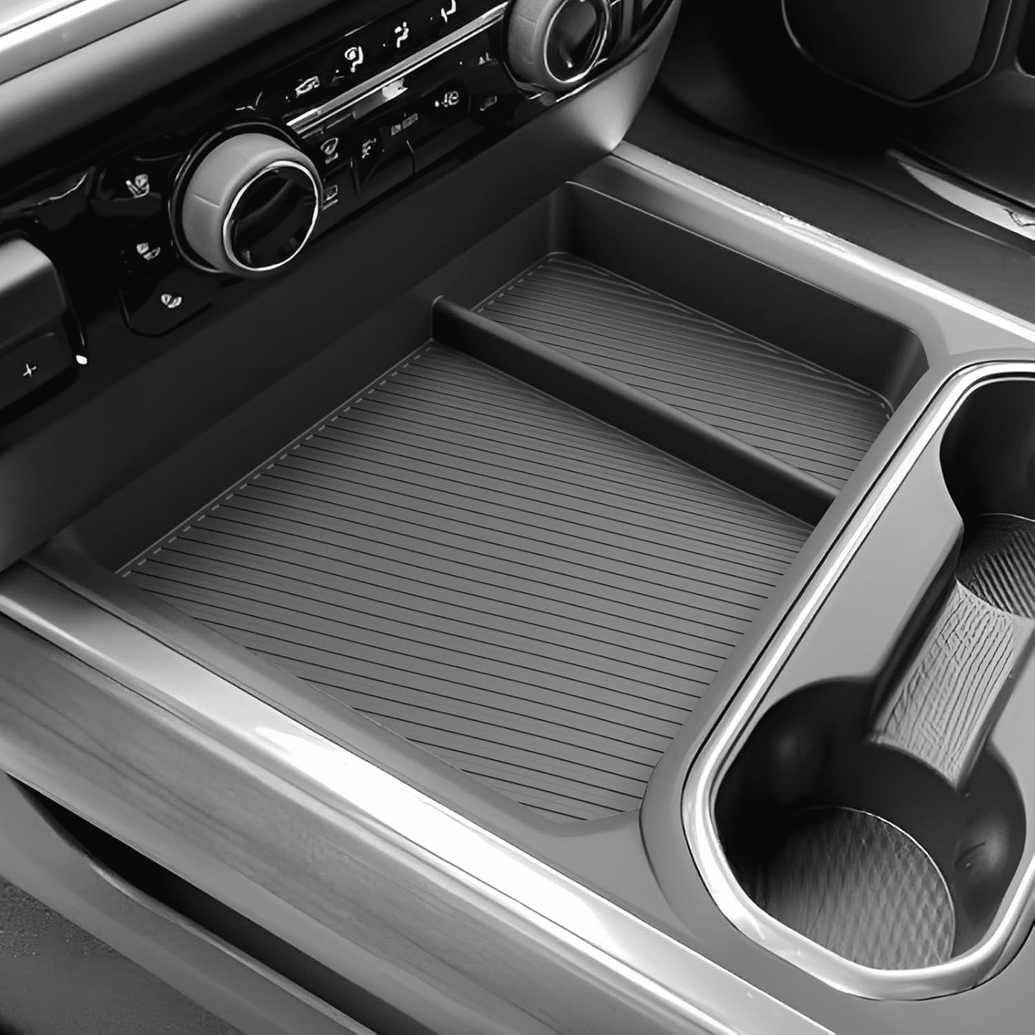 2024 2025 2026 Chevy Silverado 2500 HD Center Console Organizer for 2024-2026 Silverado 2500HD 3500HD Center Console Tray 2024 2025 2026 Chevy Silverado 2500 HD Accessories (w/Bucket Seats Only)