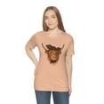 thumbnail image 5 of Cow Shirt for Women Funny Highland Cow Shirt Casual Farm Life T-Shirt, 5 of 9