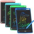 thumbnail image 1 of Tableta de escritura LCD TQU de 8.5 pulgadas para niños con paquete de 4 colores, 1 of 7