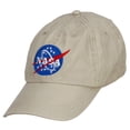 thumbnail image 2 of NASA Insignia Embroidered Washed Cap - Beige OSFM, 2 of 5