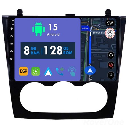 RoverOne 8GB+128GB Car Radio Bluetooth CarPlay GPS Navigation Stereo for Nissan Altima Teana 2008-2012