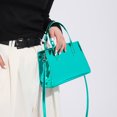 thumbnail image 1 of Bolso bandolera para mujer Bolso retro de cuero de PU Bolso bandolera de color sólido Bolso de trabajo para viajeros, 1 of 5