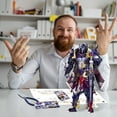 thumbnail image 2 of Piececool 3D Metal Puzzles - The Titan Figure Model Kits Mecha Model Building Blocks for Adults, Best Gifts -157 Pcs, 2 of 8