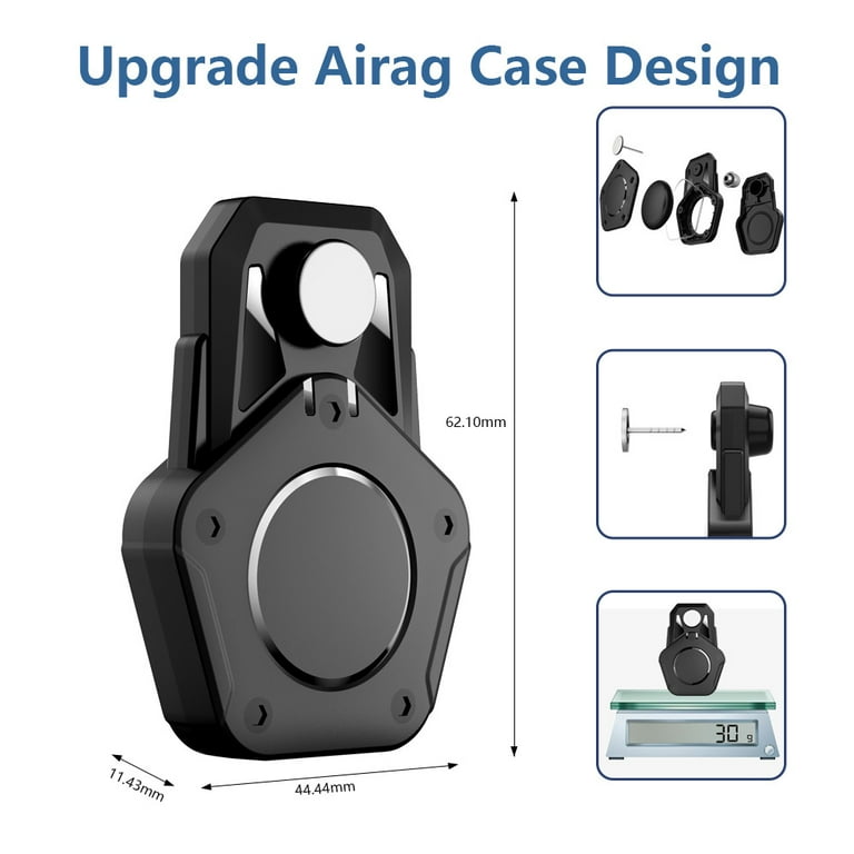 WILLED Waterproof AirTag Holder for Kids Hidden, Anti