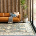 thumbnail image 3 of Surya Marrakech 24x36" Rectangle Traditional Wool Rug in Pale Blue/Mustard, 3 of 3