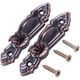 thumbnail image 3 of Cortina de Metal Tie Back Tieback Mini de Pared 12PCS Bronce Rojo, 3 of 8