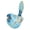 Blue, variant on Bird Hinged Jewelry Trinket Box with Crystals Blue Metal Enamel Decorative Figurine Case Holder for Necklace Rings Earring Blue 7 x 6 in / 17.8 x 15.2 cm
