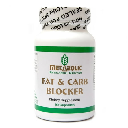 Metabolic Research Center Fat and Carb Blocker, 90