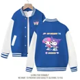 thumbnail image 1 of Sanrioed-Chaqueta de uniforme de béisbol para niños, abrigo de manga larga con estampado Kawaii, My Melody, Kuromi, Pochacco, 1 of 5
