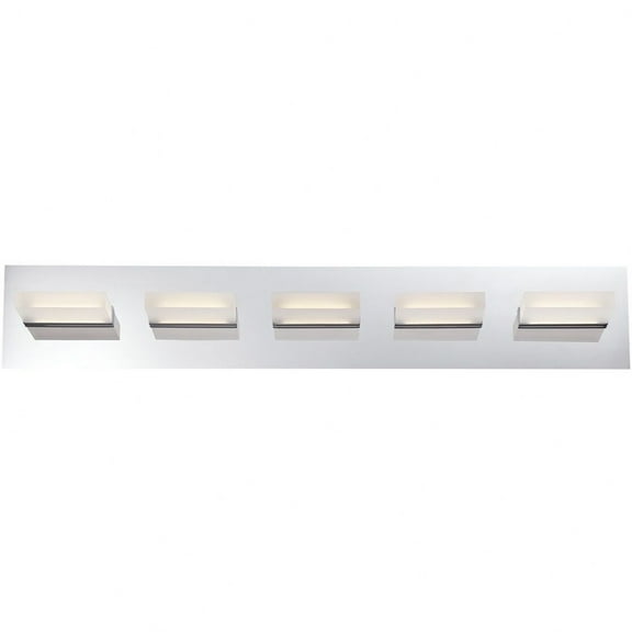 28022-015 Eurofase Lighting Olson - 30 Inch 25W 5 LED Bath Bar-Chrome Finish