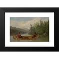 thumbnail image 2 of Arthur Fitzwilliam Tait 18x13 Black Modern Framed Museum Art Print Titled - A Good&nbsp;Chance (1862), 2 of 5