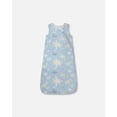 thumbnail image 1 of Cotton Jersey Muslin Sleep Sack Blue Turtle Print, 1 of 3