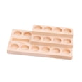 thumbnail image 4 of Soporte de exhibición de aceites esenciales de madera Organizador de almacenamiento de aceites esenciales Estante de madera de 3 niveles para esmaltes, 4 of 9
