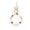 B, variant on A Cloud Shape Wooden Wreath Bird Toy For Parrots Cage Accessory
