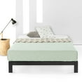 thumbnail image 2 of Mellow Modernista Classic Heavy Duty 10" Metal Platform Bed, Black, Full, 2 of 8