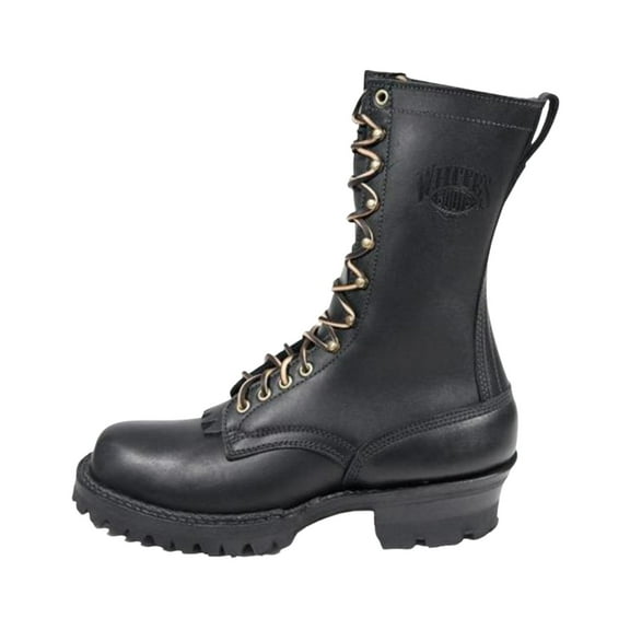 White's Men's Boot Smoke Jumper Work Soft Toe Black 8 D(M) US