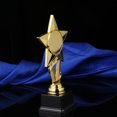 thumbnail image 4 of Trofeo de plástico de 20 cm para competiciones, trofeo de recompensa con cinta de estrella para niños, copa de premio para actividades creativas, 4 of 5