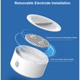 thumbnail image 4 of Lavadora de frutas y verduras, utensilio de cocina, limpieza profunda de productos frescos, limpiador de frutas y verduras impermeable y fácil de limpiar, purificador de productos recargable por USB 3, 4 of 5