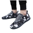 thumbnail image 2 of HBFAGFB Espadrilles pour Hommes en Maille Respirante Tête Ronde Bas Doux Gris Taille 42, 2 of 8