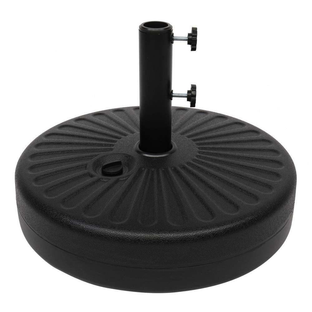 BaytoCare 20" Patio Umbrella Base Stand Round Base Black