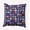 Purplish Blue, variant on Simply Daisy 16" x 16" Nautical Flags Decorative Throw Pillow, Peri (1 count)