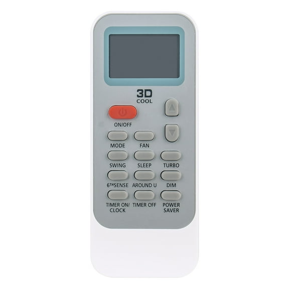 New Replace Remote Control compatible with Whirlpool 3D AC Air Conditioner