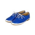 thumbnail image 5 of New Women Nature Breeze Laguna Beach Leatherette Two Tone  Lace Up Sneaker Flat, 5 of 5