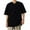 #01 Black, variant on Busydd Plus Size Mens T-Shirts M-4XL Casual Stylish Ribbed Summer Tops Solid Color Short Sleeve Loose Tee Tops Comfortable Versatile V Neck T Shirts for Man