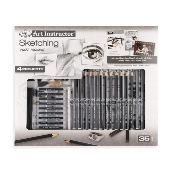 Royal & Langnickel Facial Features Sketching Art Set - 35pc