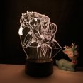 thumbnail image 4 of 3D Illusion Night Light USB Powered 7 Colors LED Light with Touch Switch for Kids Gift Bedroom Decor, 4 of 5