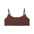 thumbnail image 5 of Sweet & Sassy Girls’ Training Bra – 5 Pack Cotton Stretch Crop Cami Bralette (S-L), 5 of 7