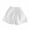 White, variant on Zpanxa Girls Pleated Shorts Summer Kids Elastic Waist Sun Protection Kids Loose and Breath Shorts Quick-Dry Blue 5 Years