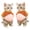 Tanuki Hana Neko, variant on 2Pcs 3D Cat Belly Sticker,Super Soft Silicone Anti-Collision Sticker for Home Aesthetics,Cute Cat Wearing Clothes with Pink Belly Decals Gift