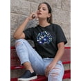 thumbnail image 2 of Evil Eye Candy Shaped T-Shirt Women -Image by Shutterstock, Female XX-Large, 2 of 4