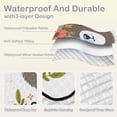 thumbnail image 2 of Bear Face in A Flower Crown Beach Blanket Outdoor Picnic Blanket 78"x 78" Waterproof Foldable for Beach Camping Travel Hiking Grass Lawn Park, 2 of 5