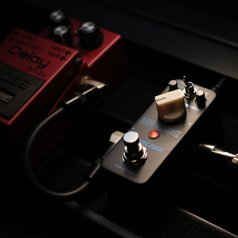 SONICAKE Overdrive Guitar Effects Pedal Vintage Dumble Blues Analog Blue Skreamer+General 9V DC 1000mA Power Adapter