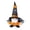 A, variant on Halloween Decor Indoor Bearded Plush Dwarf Gnome with Orange Hat Fall Decorations for Home Spooky Halloween Decorations for Shelf Tiered Tray