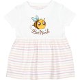 thumbnail image 3 of Inktastic Cute Bee Kind Bee Girls Baby Dress, 3 of 5