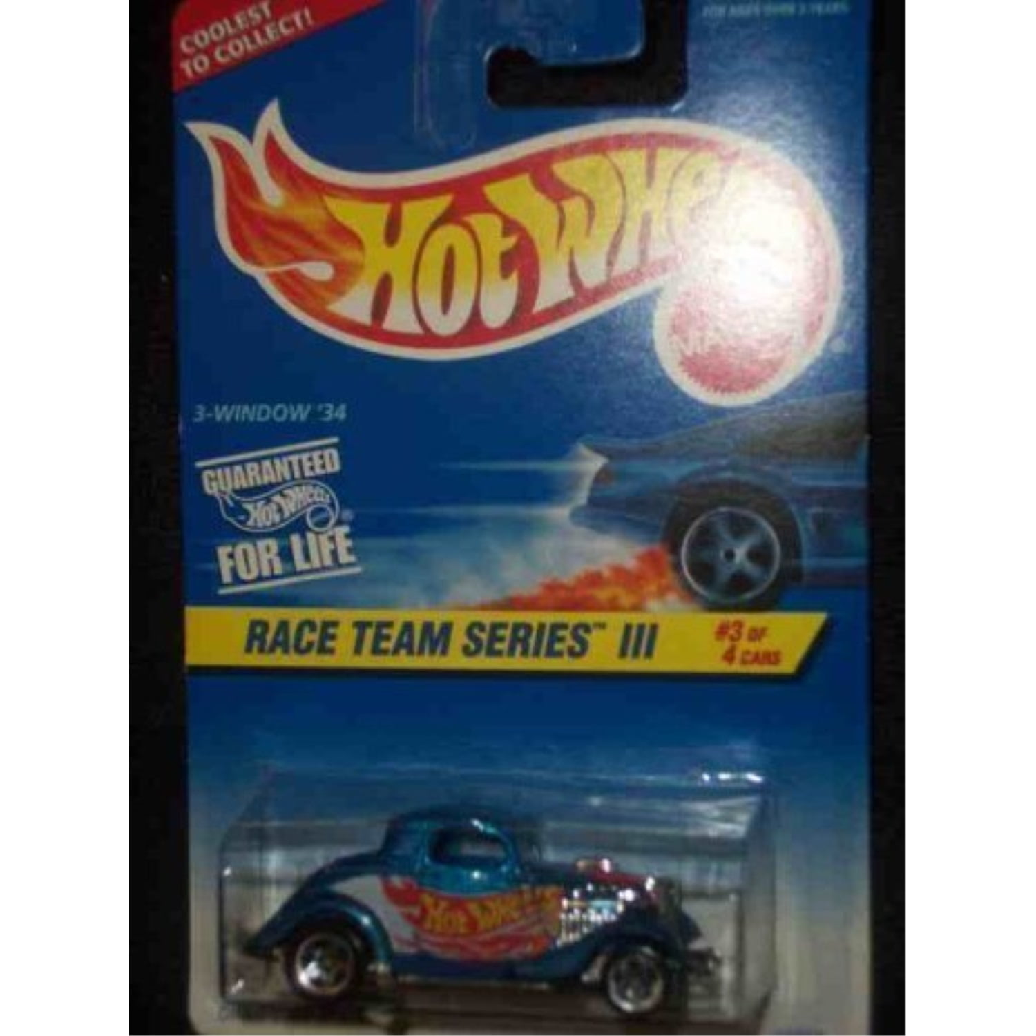1997 Hot Wheels #535 Race Team III #3 3-Window '34 