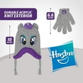 thumbnail image 6 of My Little Pony Unicorn Girls Beanie Winter Hat and Gloves Cold Weather Set, Age 4-7, 6 of 6