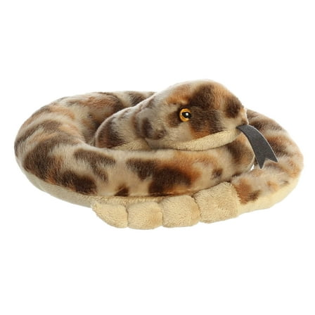 Aurora - Medium Brown Flopsie - 9" Ruse Rattlesnake - Adorable Stuffed Animal