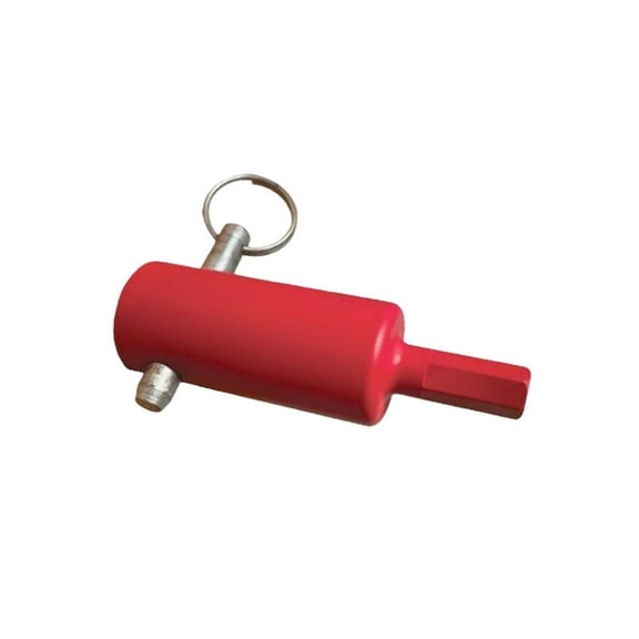 EZ-Crank Trailer Jack Drill Adapter Tool for 1″ Handle Studs – Heavy-Duty Steel Power Drill Jack Rod & Foot Adapter – Portable Electric Attachment for Dump, Flatbed & Livestock Trailers