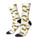 thumbnail image 1 of Balery Leopard Print Calcetas Largas con Estampado para Hombre y Mujer – Suaves y Transpirables, Talla Única (US 5-11), 1 of 6