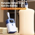 thumbnail image 4 of Portable Clothes Dryer Machine, Compact Electric Dryer for Apartments Dorms RV Travel, Foldable Fast Drying with Adjustable Timer, Quiet 360 Hot Air for Laundry Shoes Tow, 4 of 7