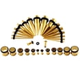 thumbnail image 2 of 36Pcs Stainless Steel Taper Tunnel Ear Stretcher Expander 00G Ear, 2 of 6